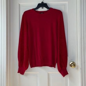 Glitter Sleeve Sweater